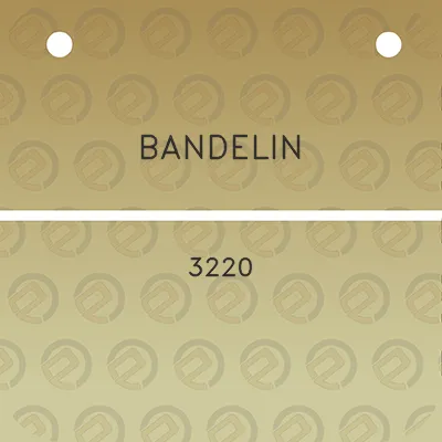 bandelin-3220