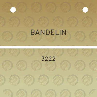 bandelin-3222