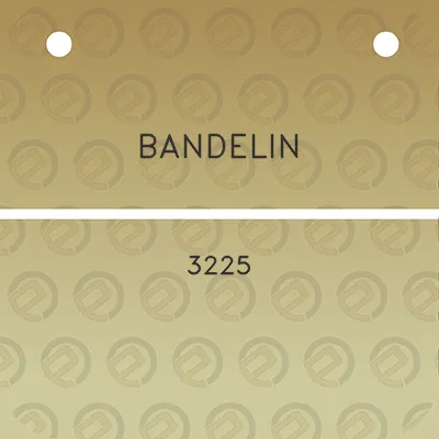 bandelin-3225