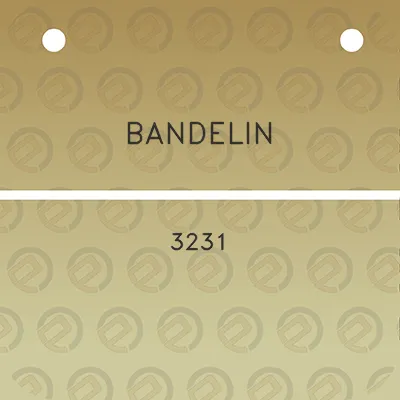 bandelin-3231