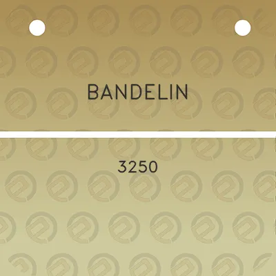 bandelin-3250