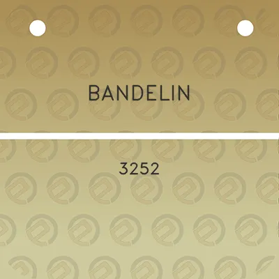 bandelin-3252