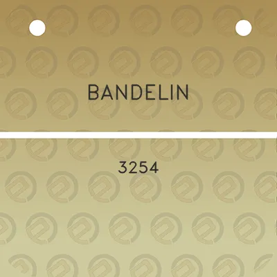 bandelin-3254