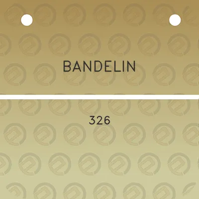 bandelin-326