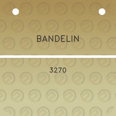 bandelin-3270