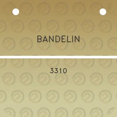 bandelin-3310