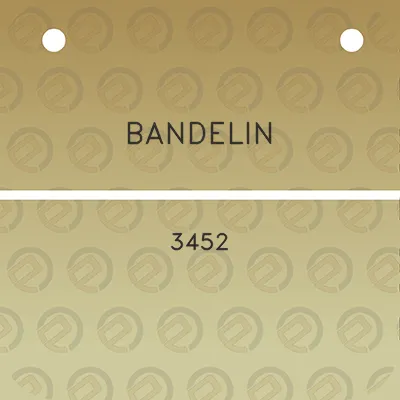 bandelin-3452