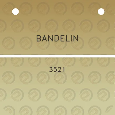 bandelin-3521