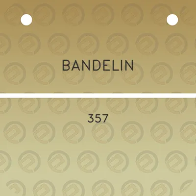 bandelin-357