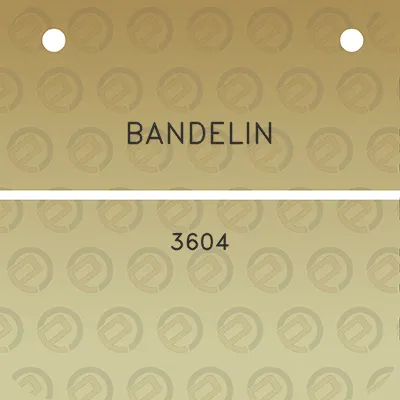 bandelin-3604