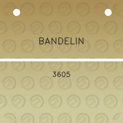 bandelin-3605