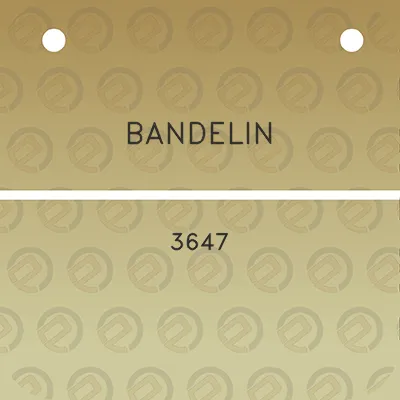 bandelin-3647