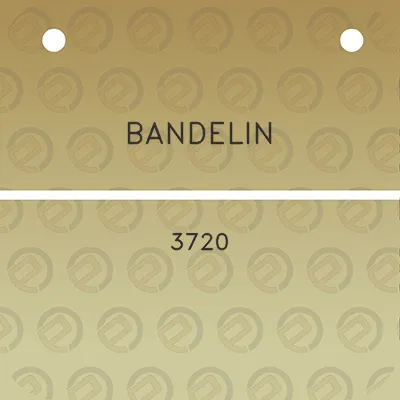 bandelin-3720