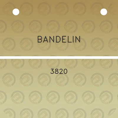 bandelin-3820