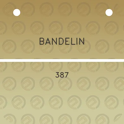 bandelin-387