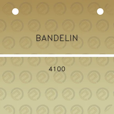 bandelin-4100