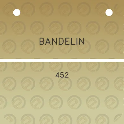 bandelin-452