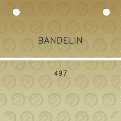 bandelin-497