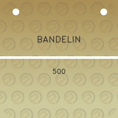 bandelin-500