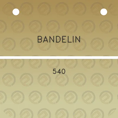 bandelin-540