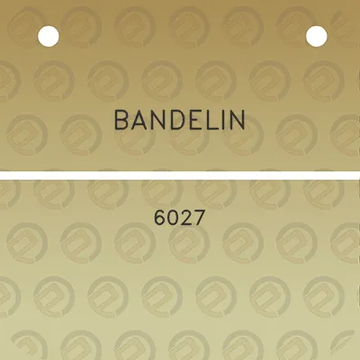 bandelin-6027