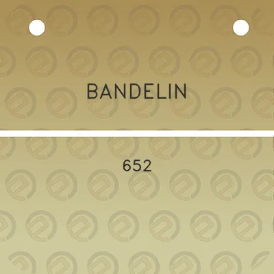 bandelin-652