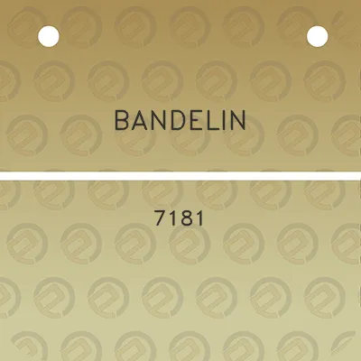 bandelin-7181