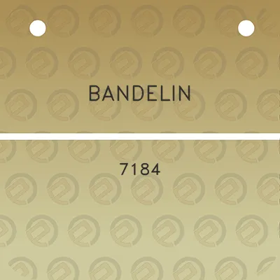 bandelin-7184