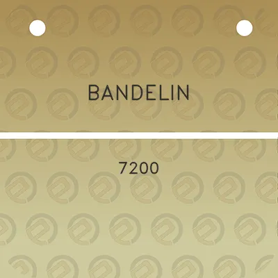 bandelin-7200