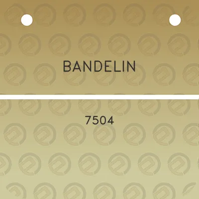 bandelin-7504