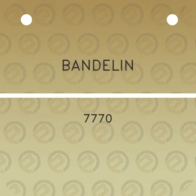 bandelin-7770