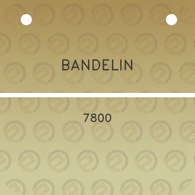 bandelin-7800