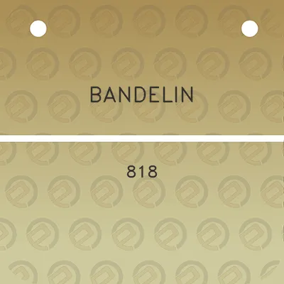 bandelin-818