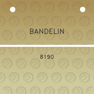 bandelin-8190