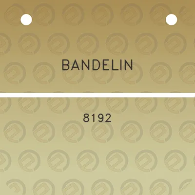 bandelin-8192