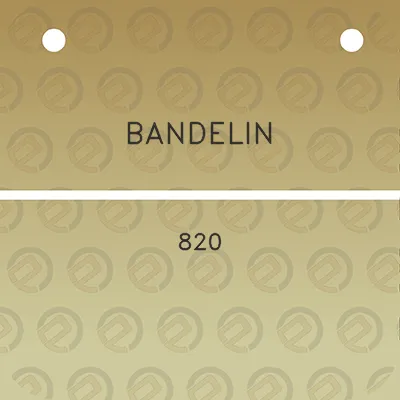 bandelin-820