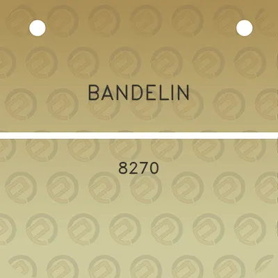 bandelin-8270