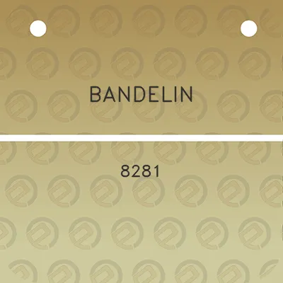 bandelin-8281