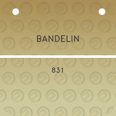 bandelin-831