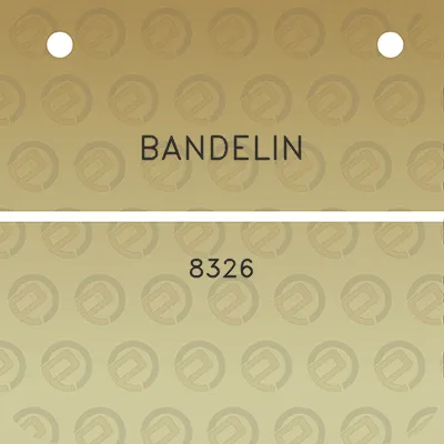 bandelin-8326