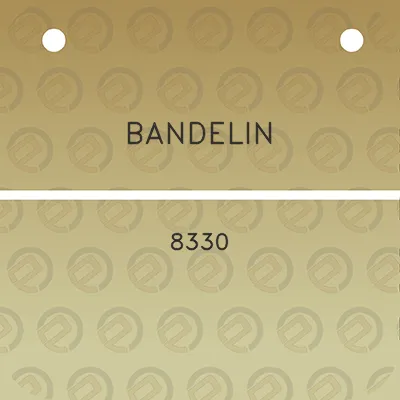 bandelin-8330