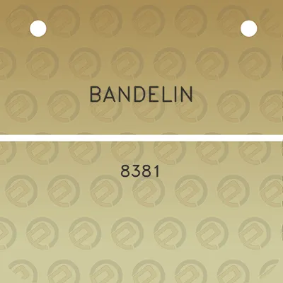 bandelin-8381