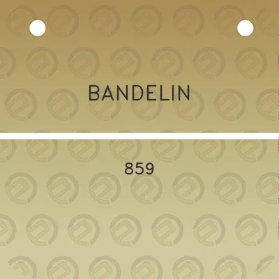 bandelin-859