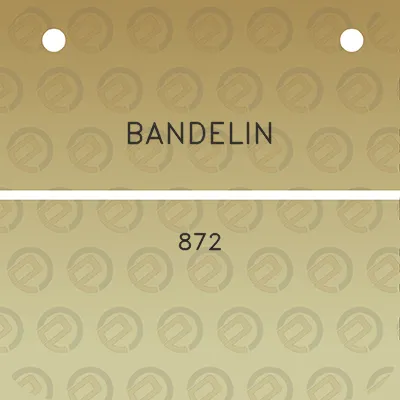 bandelin-872