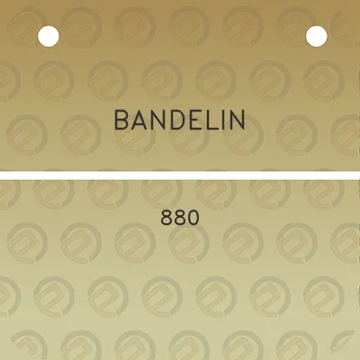 bandelin-880