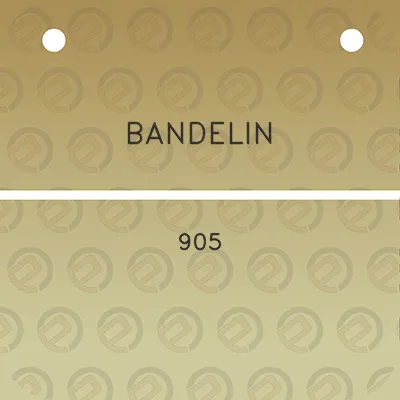 bandelin-905