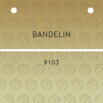 bandelin-9103