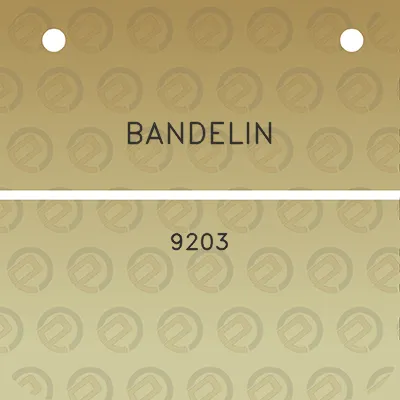 bandelin-9203