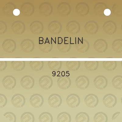 bandelin-9205