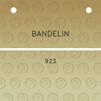 bandelin-923